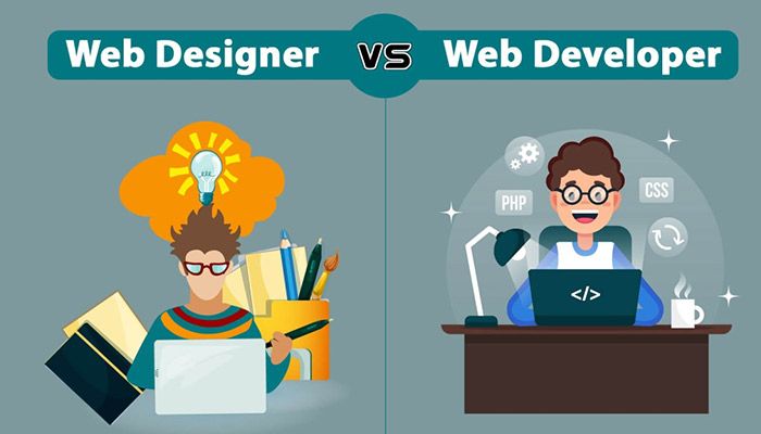 تفاوت توسعه دهنده سایت با طراح سایت