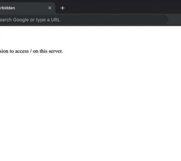 خطای 403 در سایت